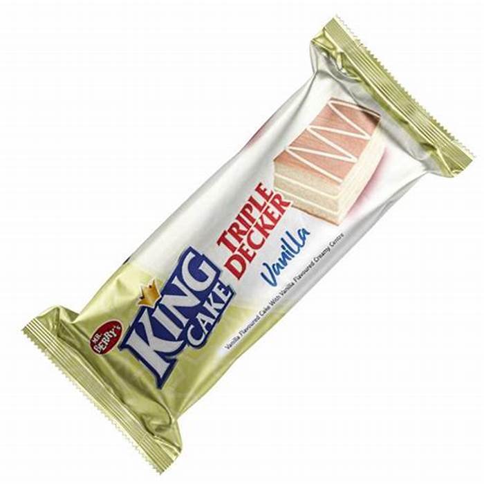 King Vanilla Triple Decker Cake 33G